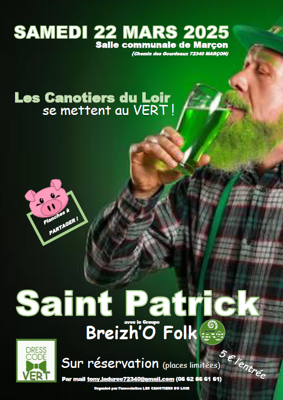 St Patrick Canotiers